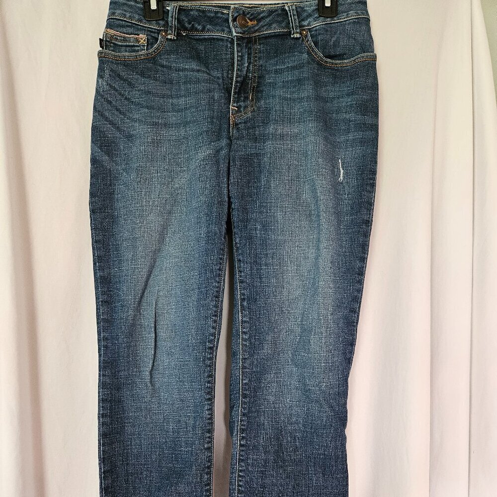 Lee Womens Modern‎ Series Curvy Fit Boyfriend Jeans Size 10 M